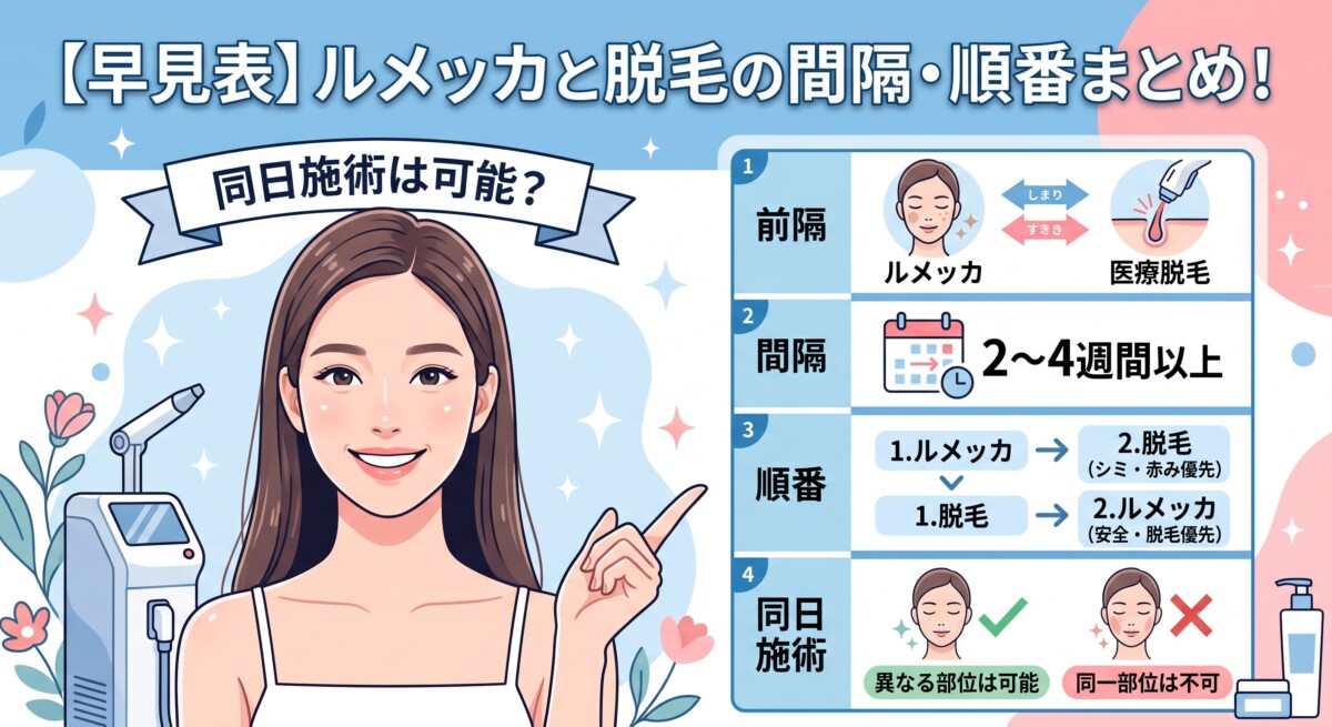 ルメッカ 脱毛 間隔