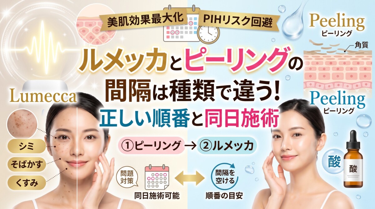 ルメッカ ピーリング 間隔