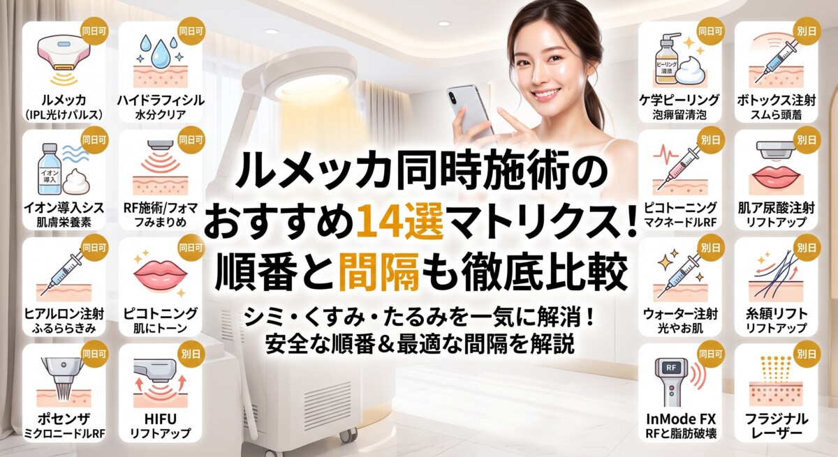 ルメッカ 同時施術 おすすめ