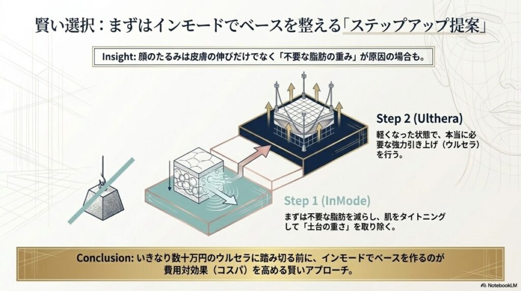 【必見】ウルセラをご検討の方へ!まずはインモードでベースを整える「ステップアップ提案」