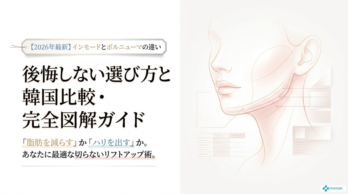 【2026年最新】インモードとボルニューマの違い！後悔しない選び方と韓国比較