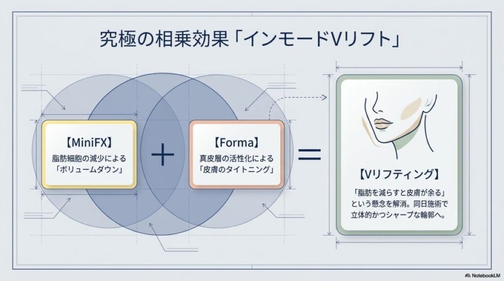 相乗効果を目指す「インモードVリフト」