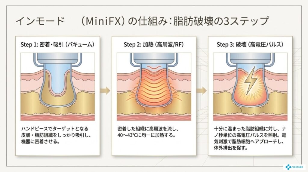 インモードとボルニューマの仕組みを翻訳解説！痛みやダウンタイムの違い