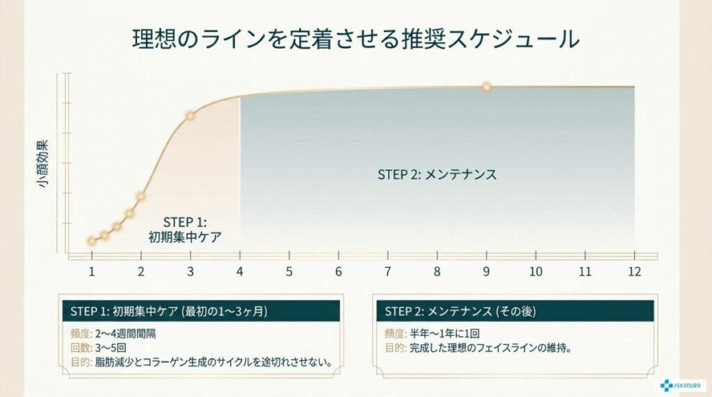 理想の状態を保つ！通う頻度と推奨される回数