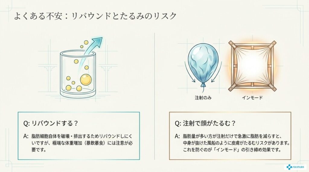 インモードと脂肪溶解注射に関するFAQ(よくある質問)