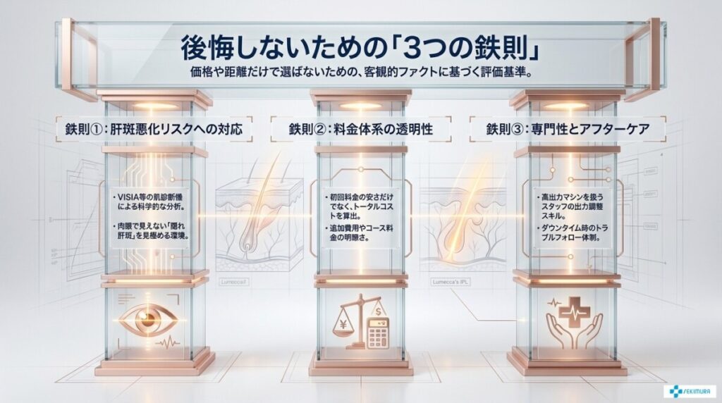 失敗しない！ルメッカおすすめクリニックの選び方3つの鉄則