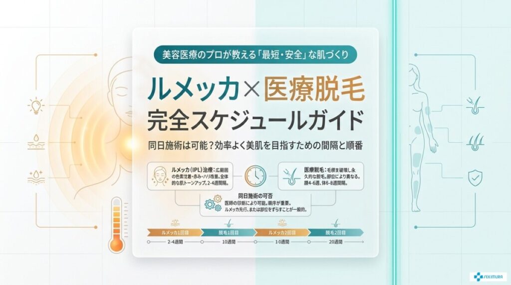 ルメッカ×医療脱毛完全スケジュールガイド