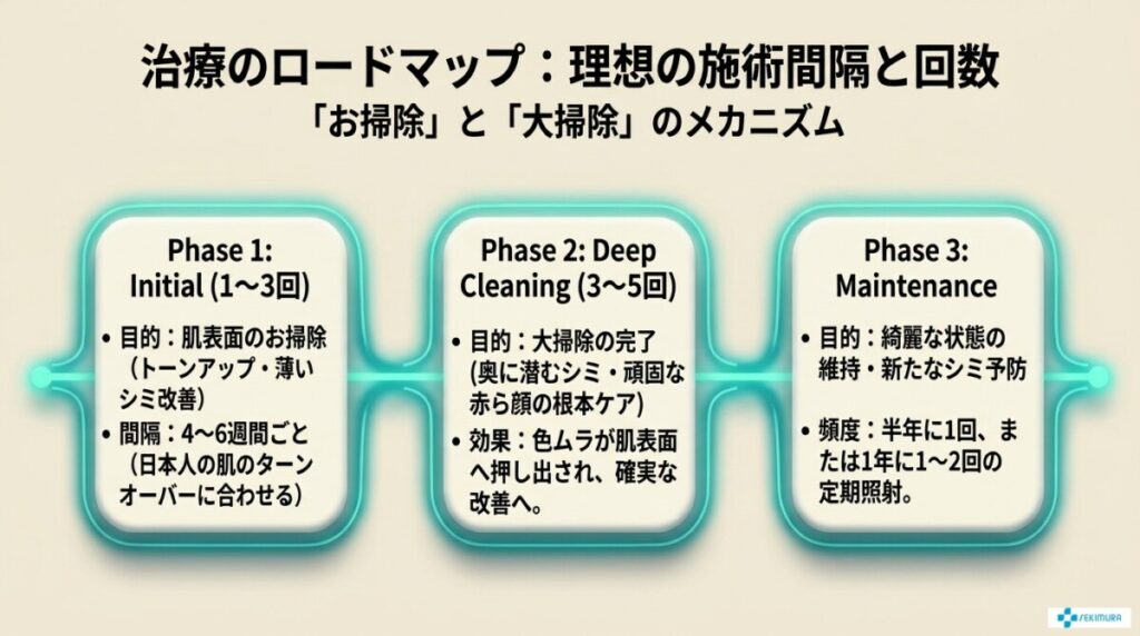 施術間隔・推奨回数