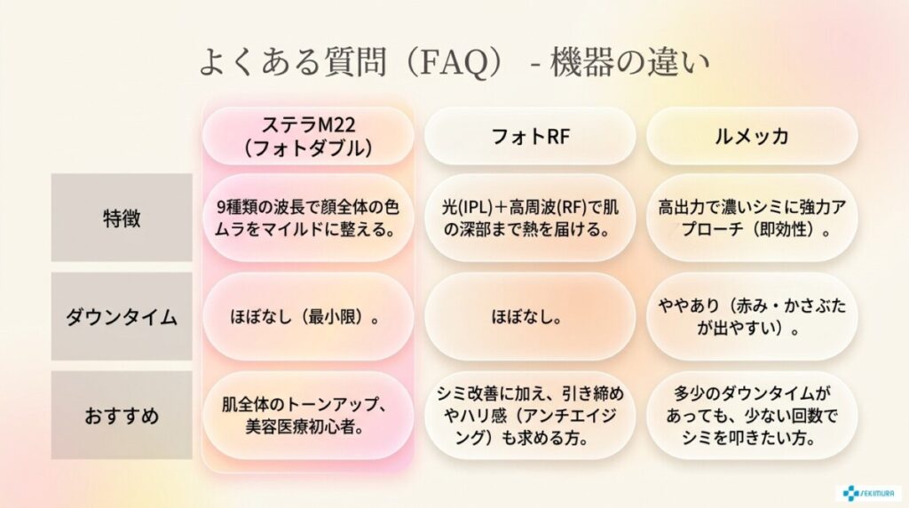 フォトダブル（ステラM22）に関するよくある質問（FAQ）
