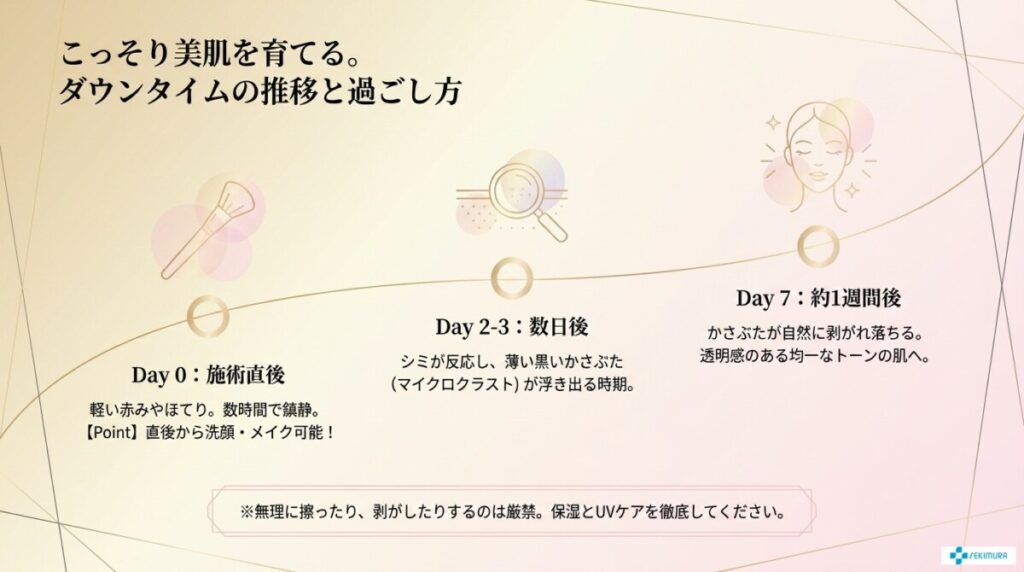 ステラM22のダウンタイムと光治療のよくある質問(FAQ)