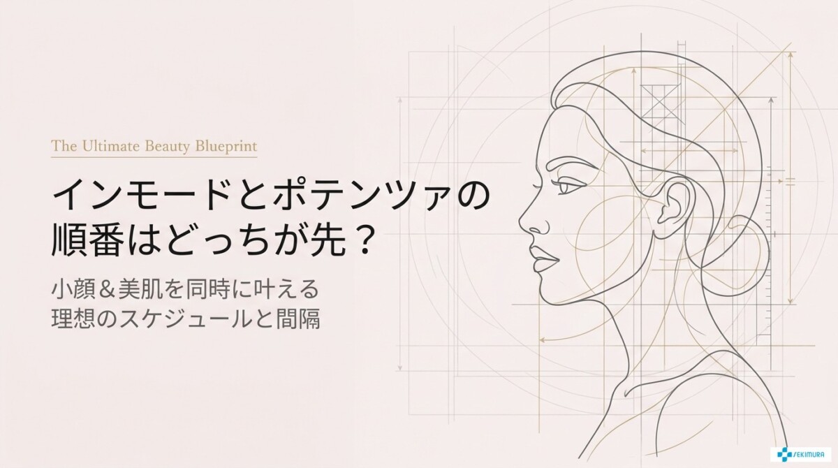 インモードとポテンツァの順番はどっちが先?小顔&美肌を同時に叶える理想のスケジュールと間隔
