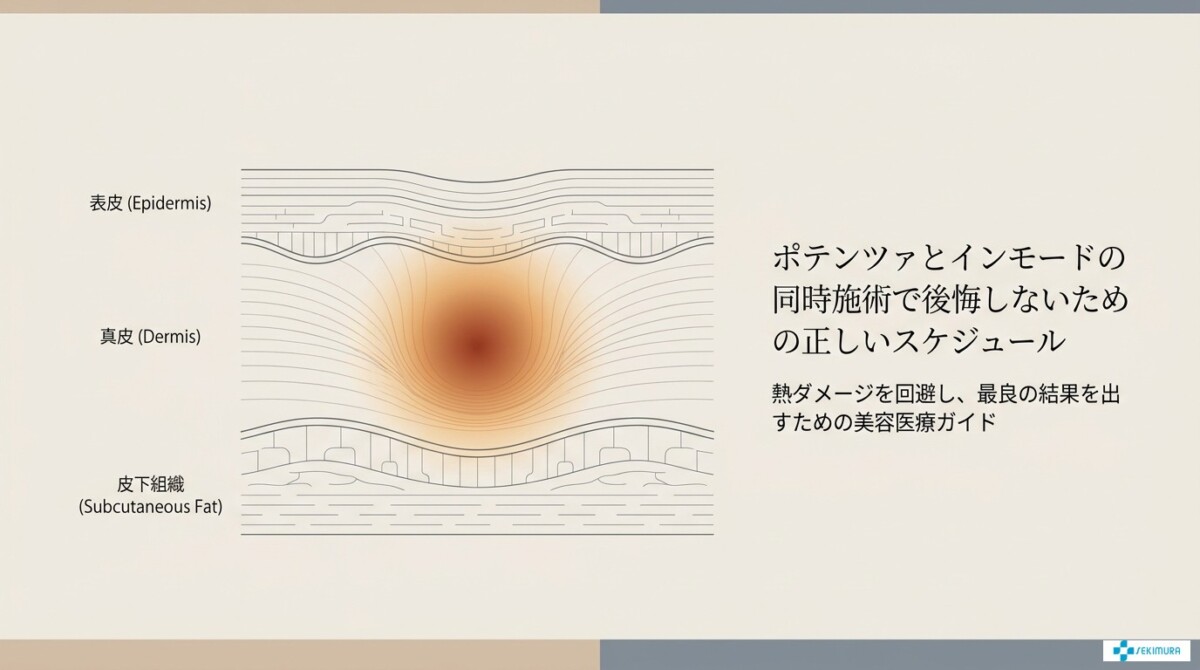 『ポテンツァとインモードの同時施術で後悔しないための正しいスケジュール』